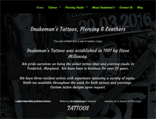 Tablet Screenshot of fredericktattoos.com